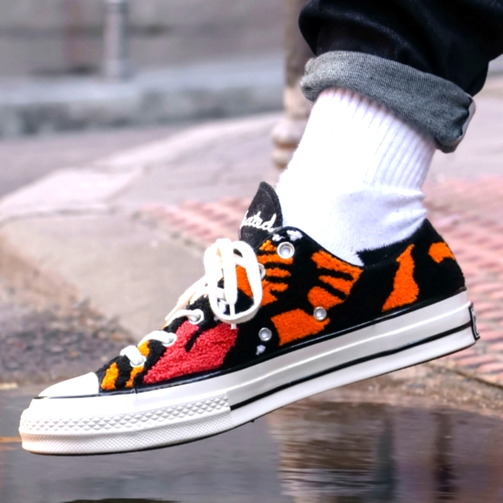 IOB MINT - UNISEX Converse Undefeated x Chuck 70 'Varsity Jacket' Sneake…
